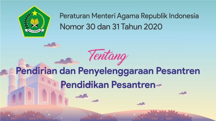 Peraturan Menteri Agama Republik Indonesia Tentang Nomor 30 dan 31 Tahun 2020